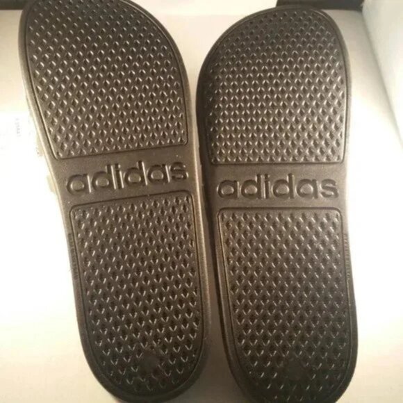Adidas Adilette Aqua Slip On Slides Sandals Unisex Size 12 - Picture 6 of 8